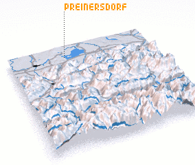 3d view of Preinersdorf