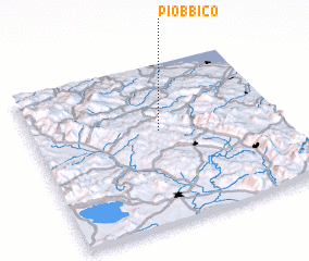 3d view of Piobbico