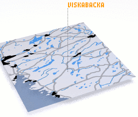 3d view of Viskabacka