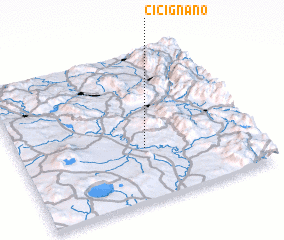 3d view of Cicignano