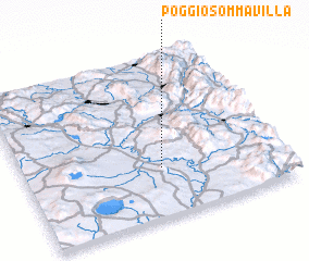 3d view of Poggio Sommavilla