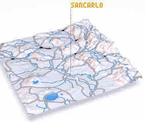 3d view of San Carlo