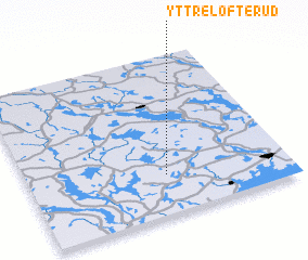 3d view of Yttre Lofterud