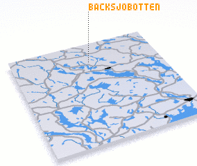 3d view of Backsjöbotten