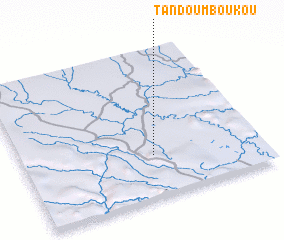 3d view of Tandou Mboukou