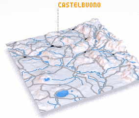 3d view of Castelbuono