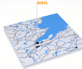 3d view of Årbol