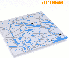 3d view of Yttre Hedane