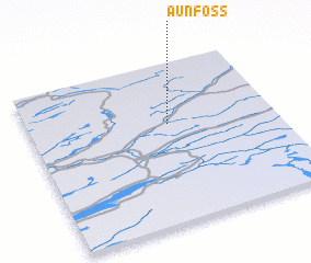 3d view of Aunfoss