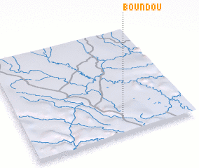 3d view of Boundou