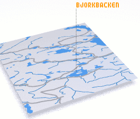 3d view of Björkbäcken