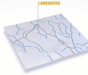 3d view of Lambaréné