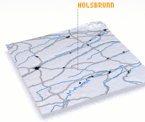 3d view of Hölsbrunn