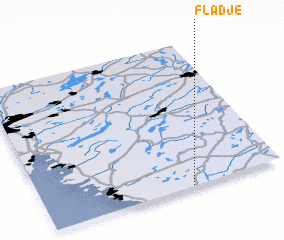 3d view of Flädje