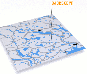 3d view of Björsebyn