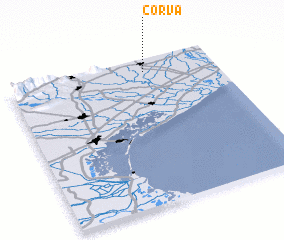 3d view of Corva