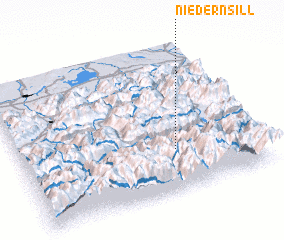 3d view of Niedernsill