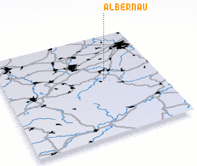 3d view of Albernau