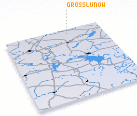 3d view of Groß Lunow