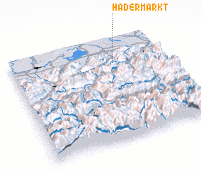 3d view of Hadermarkt