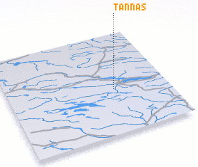 3d view of Tännäs