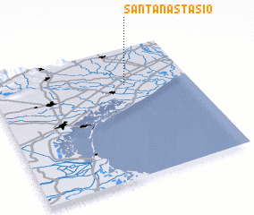 3d view of SantʼAnastasio