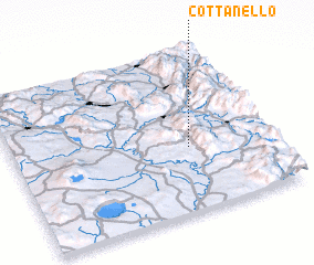 3d view of Cottanello