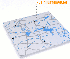 3d view of Klein Wüstenfelde