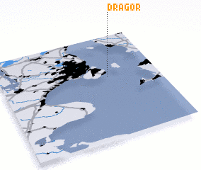 3d view of Dragør