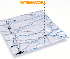 3d view of Untergoßzell