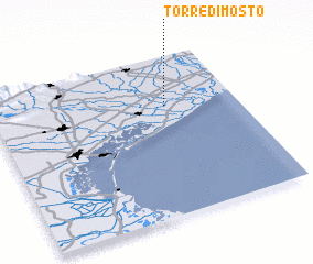 3d view of Torre di Mosto