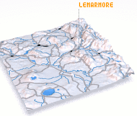 3d view of Le Marmore