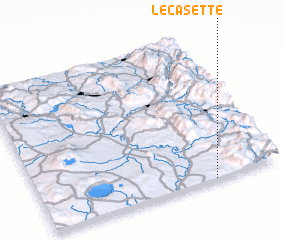 3d view of Le Casette