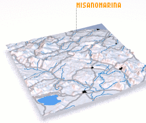 3d view of Misano Marina