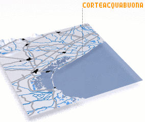 3d view of Corte Acquabuona