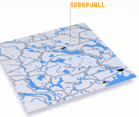 3d view of Övre Fjäll