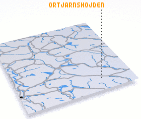 3d view of Örtjärnshöjden