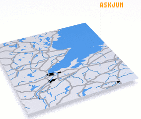 3d view of Askjum