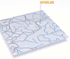 3d view of Éfoulan