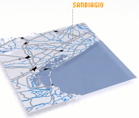 3d view of San Biagio