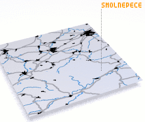 3d view of Smolné Pece