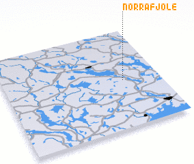 3d view of Norra Fjöle