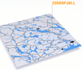 3d view of Södra Fjäll