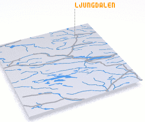 3d view of Ljungdalen