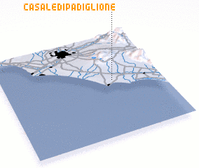 3d view of Casale di Padiglione