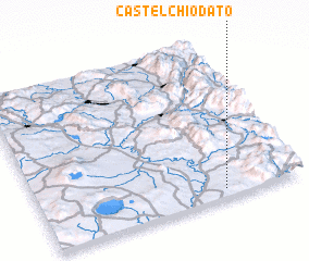 3d view of Castelchiodato