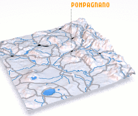 3d view of Pompagnano