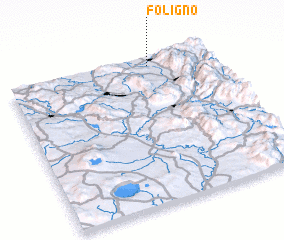 3d view of Foligno