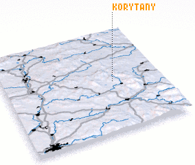 3d view of Korytany