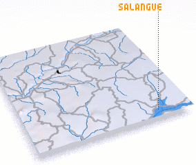 3d view of Salangué